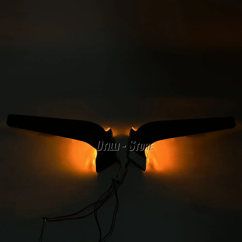 Panigale V2/V4 Rearview Mirrors with LED Rotating Adjustable Wing Mirrors for Ducati Panigale V2 2020-2023 PANIGALE V4 2019-2022