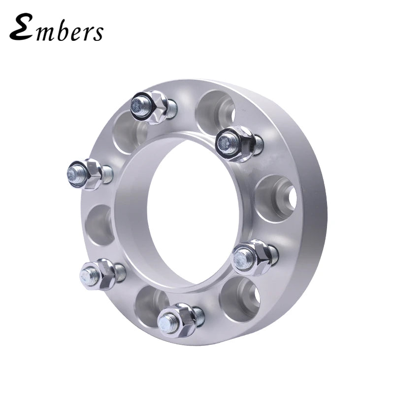 فواصل عجلات امبرز 6x139.7 CB 106.1 لتويوتا لاندكروزر برادو هايلوكس ريفو فيجو سبيكة ألومنيوم مطاوع قطعتان (زوج واحد)