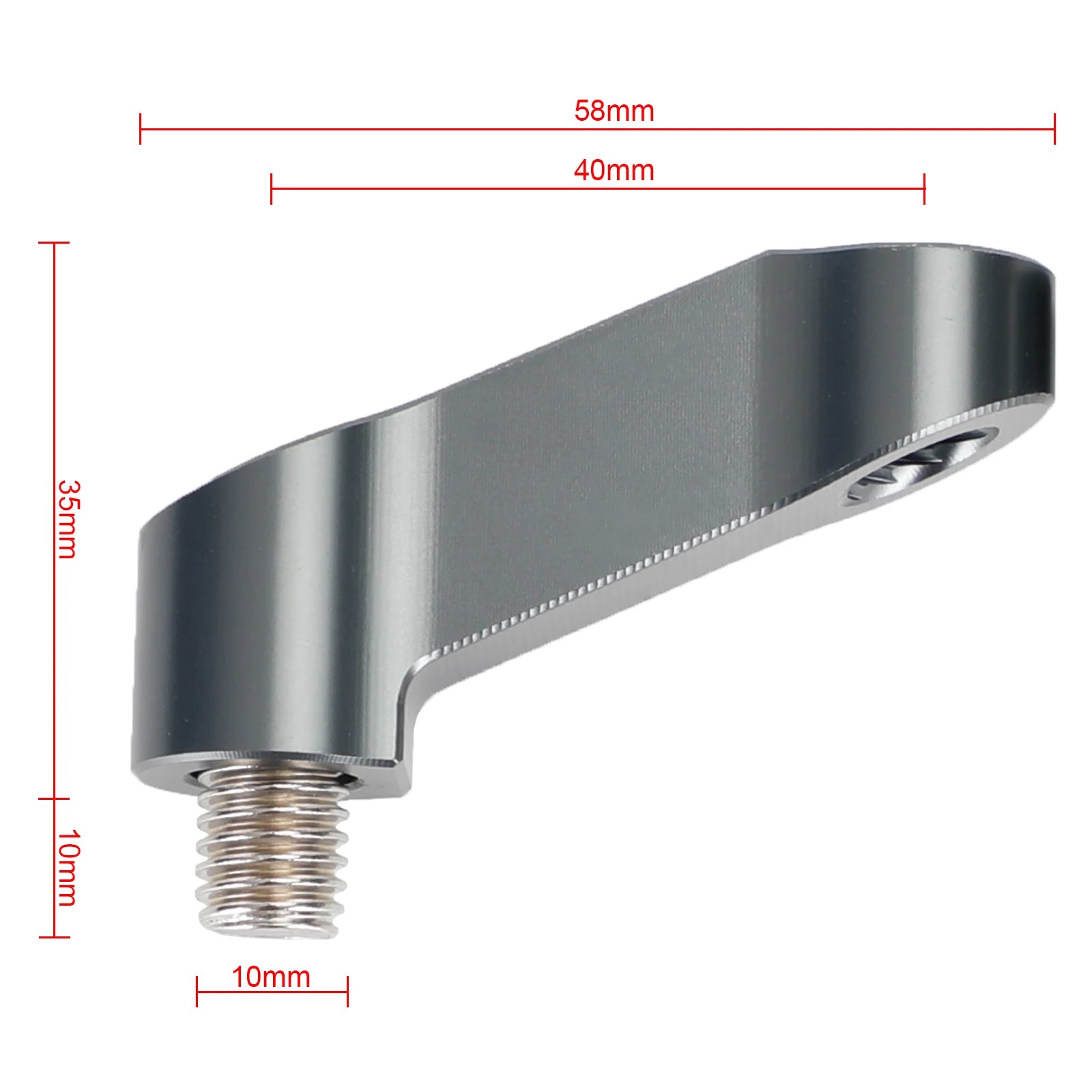 Areyourshop 10mm Mirror Extender Riser Extension For BMW R 1200 1250 GS Adventure 2013-2021 motor parts