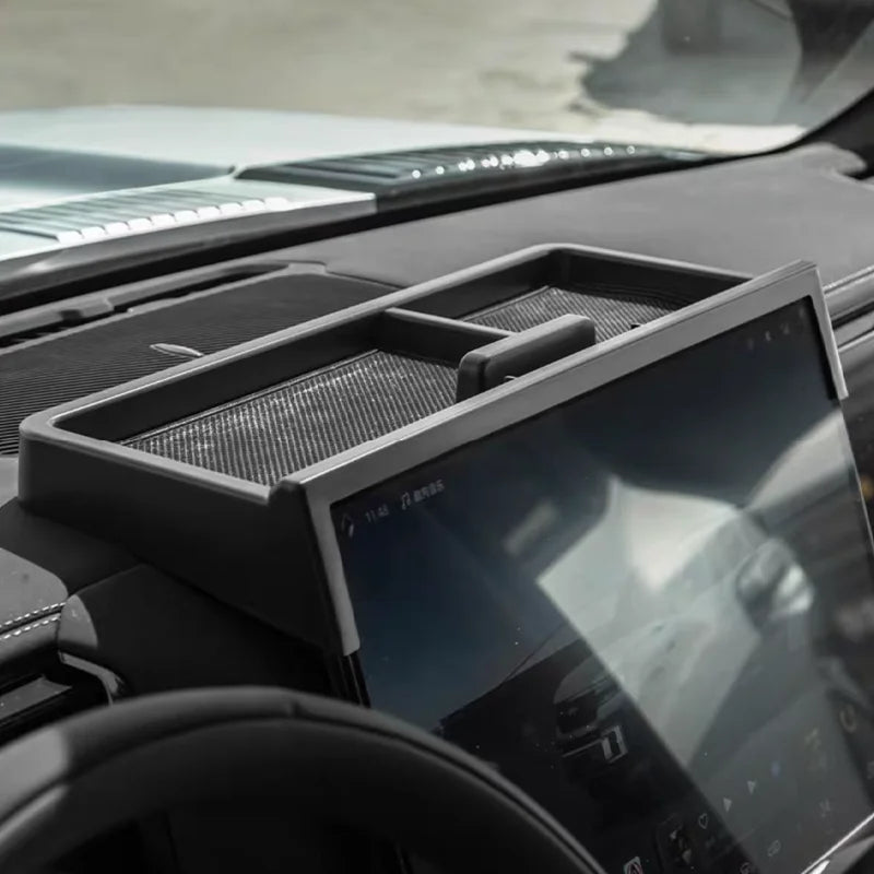 For Byd Leopard 8 Denza B 2025 Central Control Screen Rear Storage Box Storage Special Interior Accessories Storage