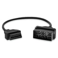 22Pin إلى OBD2 لموصل تشخيص تويوتا DLC محول OBD إلى OBD2 لسيارات لاند كروزر/كارينا/كامري/كراون تشخيص K-Line ذو 22 سنًا