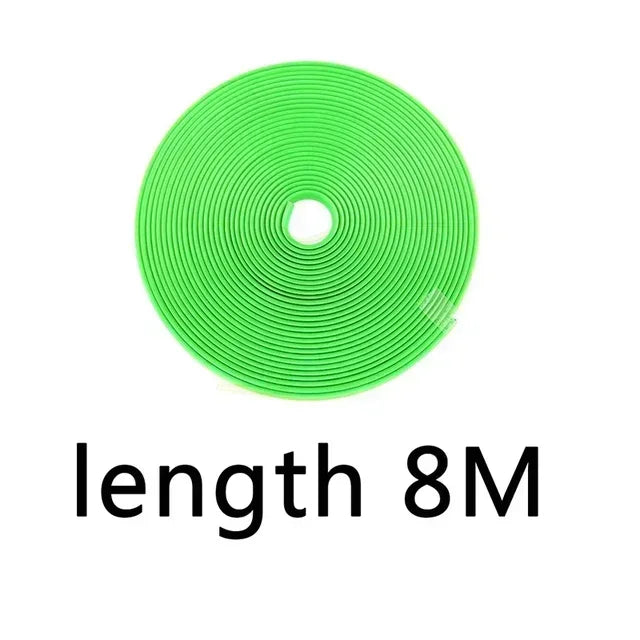 8M Car Rim Protect Strip Wheel Edge Protector Universal Car Wheel Sticker Tire Protection Care Covers DIY Car Styling