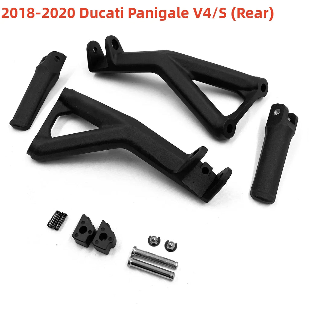 Motorcycle Rear FootPeg Bracket for Ducati Passenger Panigale V4/S 2018-2020 1098/S 1198/S 848 EVO/Corse