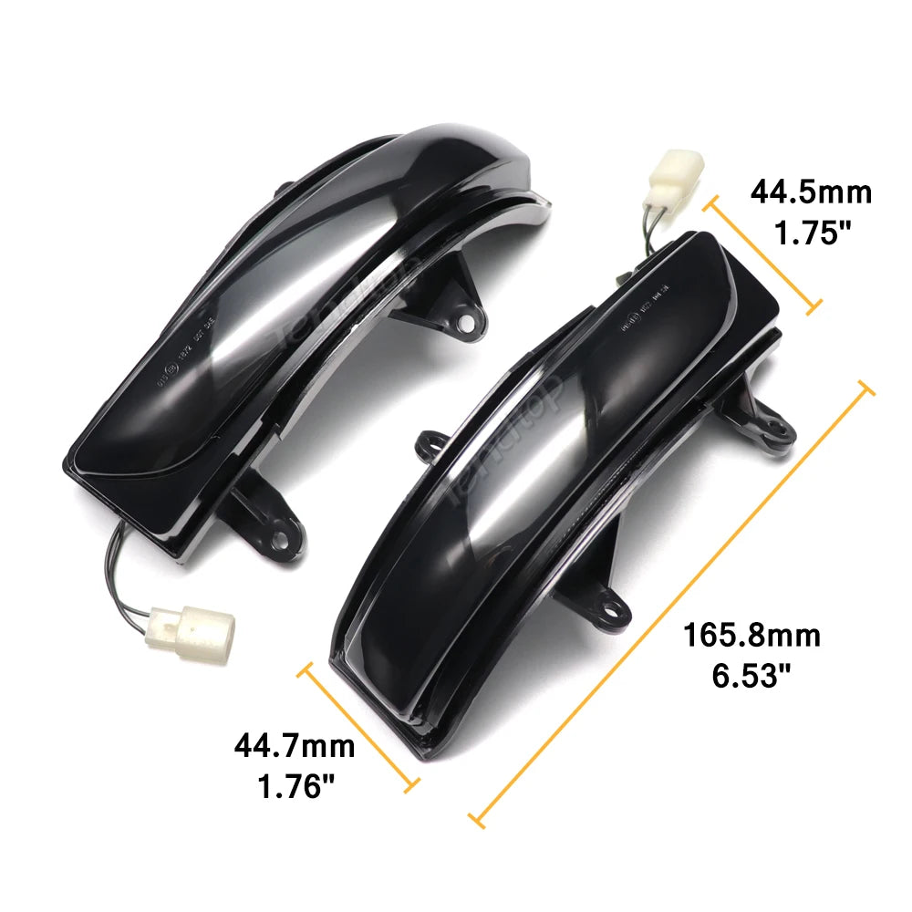 LED Turn Signal Repeater Sequential Light Flashing Side Mirror Blinker For Toyota Land Cruiser LC200 FJ200 Prado FJ150 2010-2023