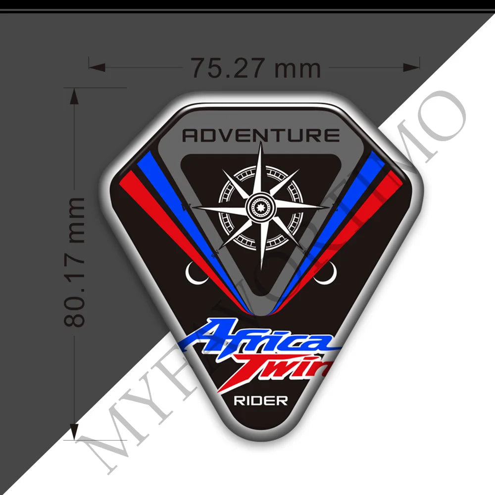 For Honda Africa Twin CRF1000L CRF 1000 1100 L CRF1100L Adventure Sports Kit Trunk Luggage Cases Tank Pad Protector Stickers