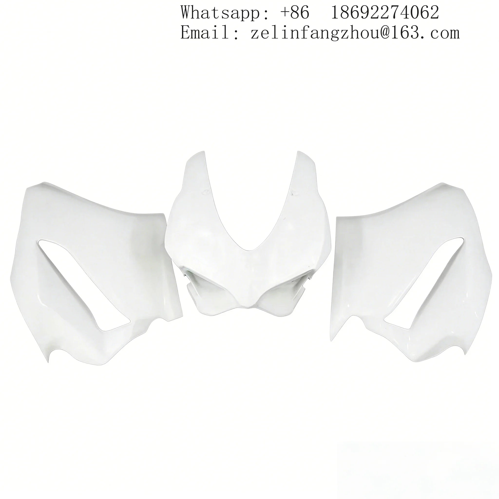For Ducati Panigale 1199 2012-2014 Fiberglass Full Racing Fairing Kit Unpainted Motorcycle Bodywork