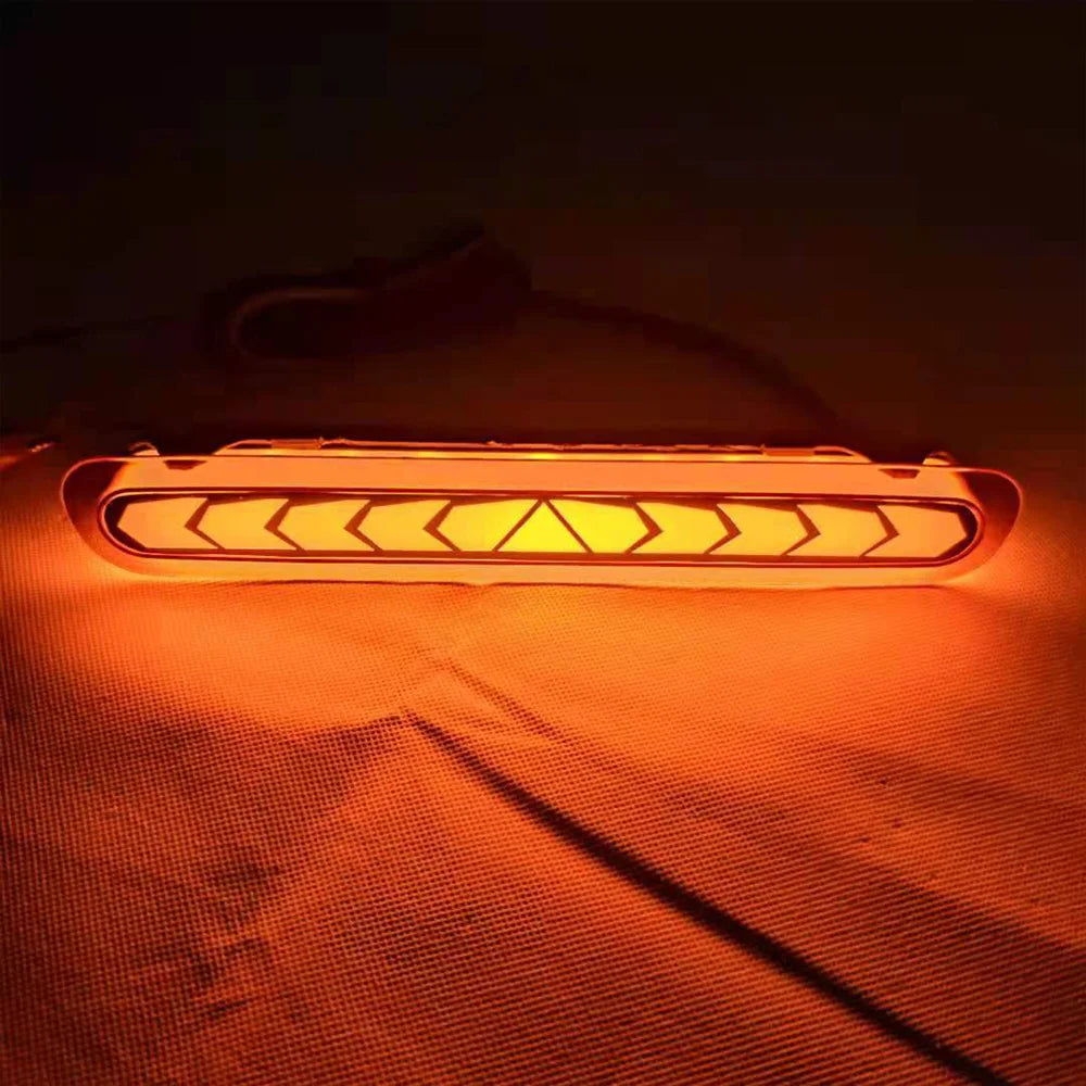 1 قطعة مصباح LED عالي الفرامل مع إشارة انعطاف لسيارة تويوتا هايلكس فيجو 2004-2014 مصباح المصد الخلفي لرؤية معززة