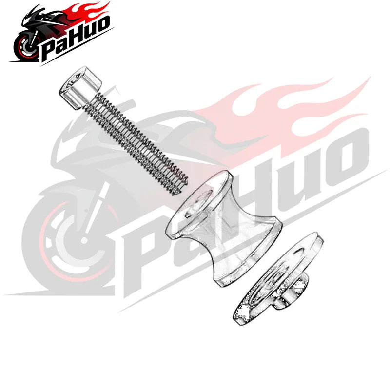For Yamaha MT07 MT09 MT 07 MT 09 MT-07 MT-09 Swingarm Spools Sliders Stand Screws Swing Arm Motorcycle CNC Aluminum Accessories