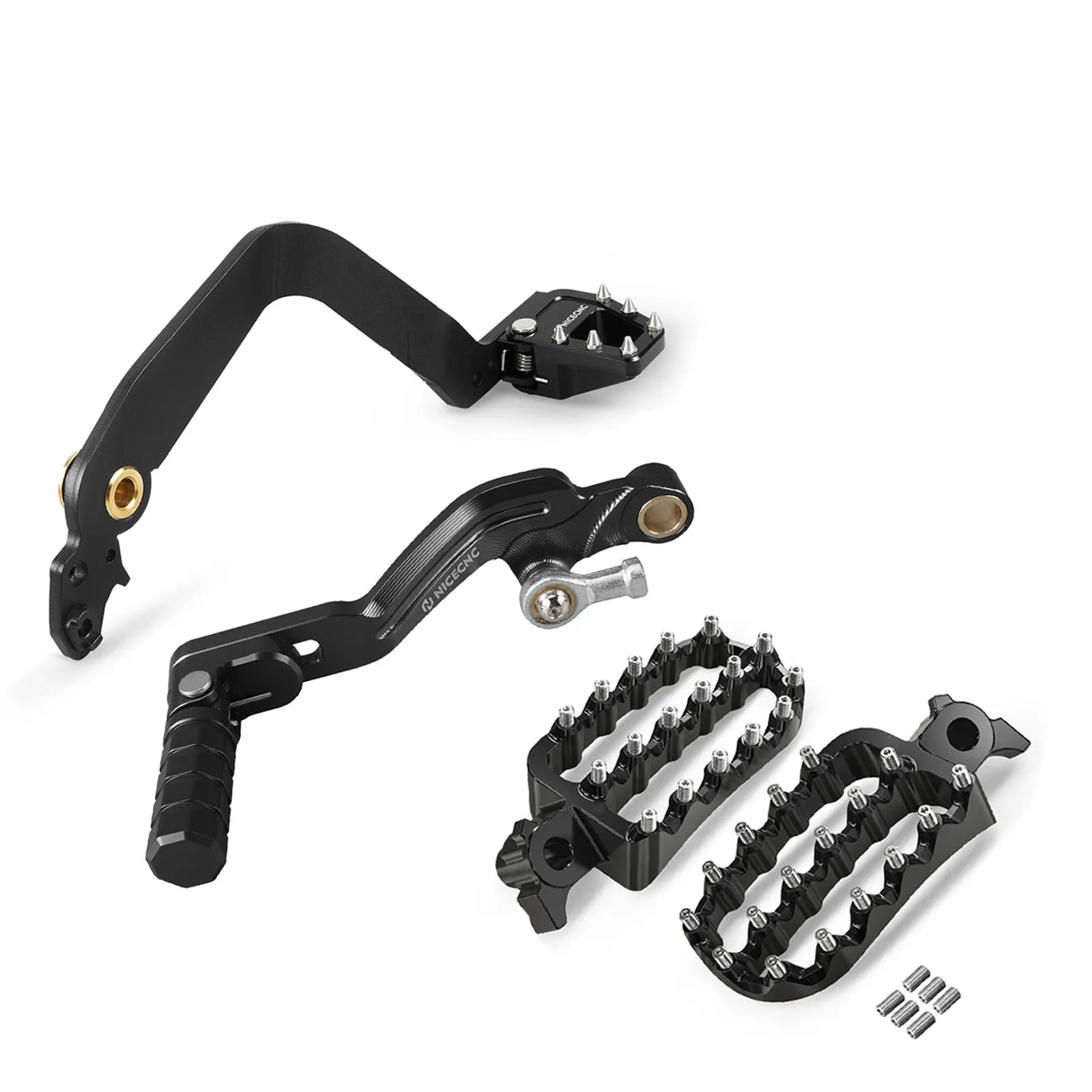 For Yamaha Tenere 700 /XTZ700 T700 2019-2024 Rear Brake Lever Pedal Gear Shifter Lever Foot Pegs Footrest