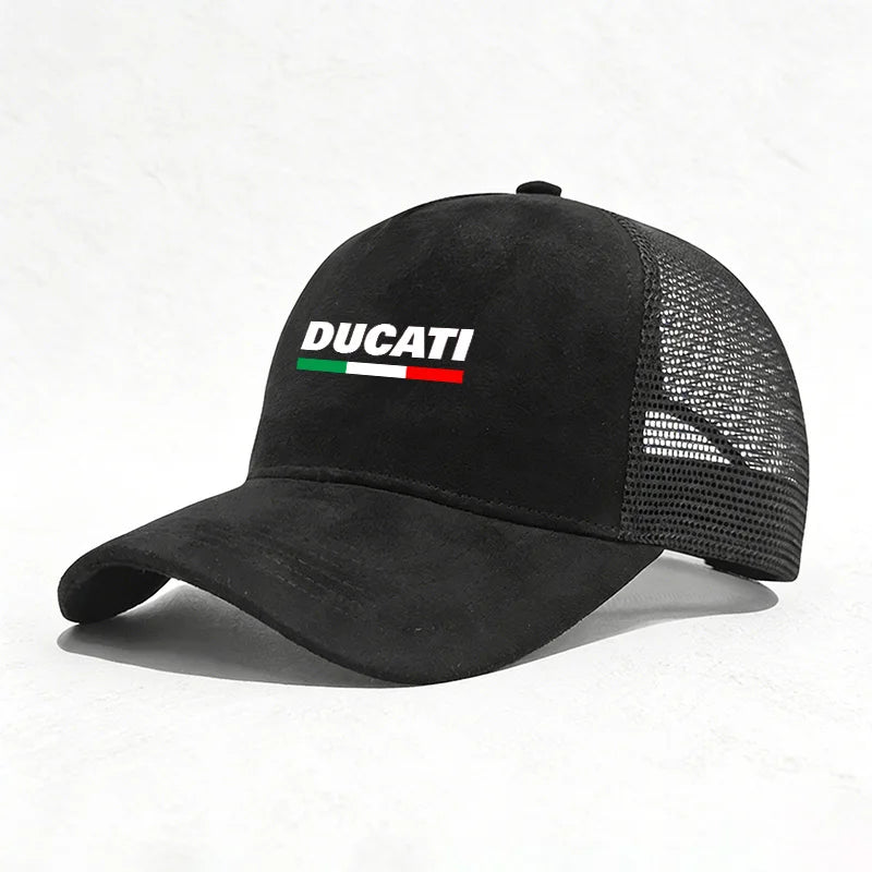 For Ducati Monster Panigale Diavel V4 V2 Scrambler New Motorcycle Baseball Hat Prints Logo Outdoor Sport Adjustable Baseball Cap