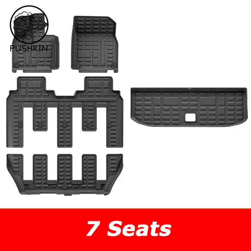 For Rox Adams polestone 01 ROX 01 2026 2025 TPE Floor Mats Dirt-resistant Foot Carpet Floor Cover Auto Interior Accessories