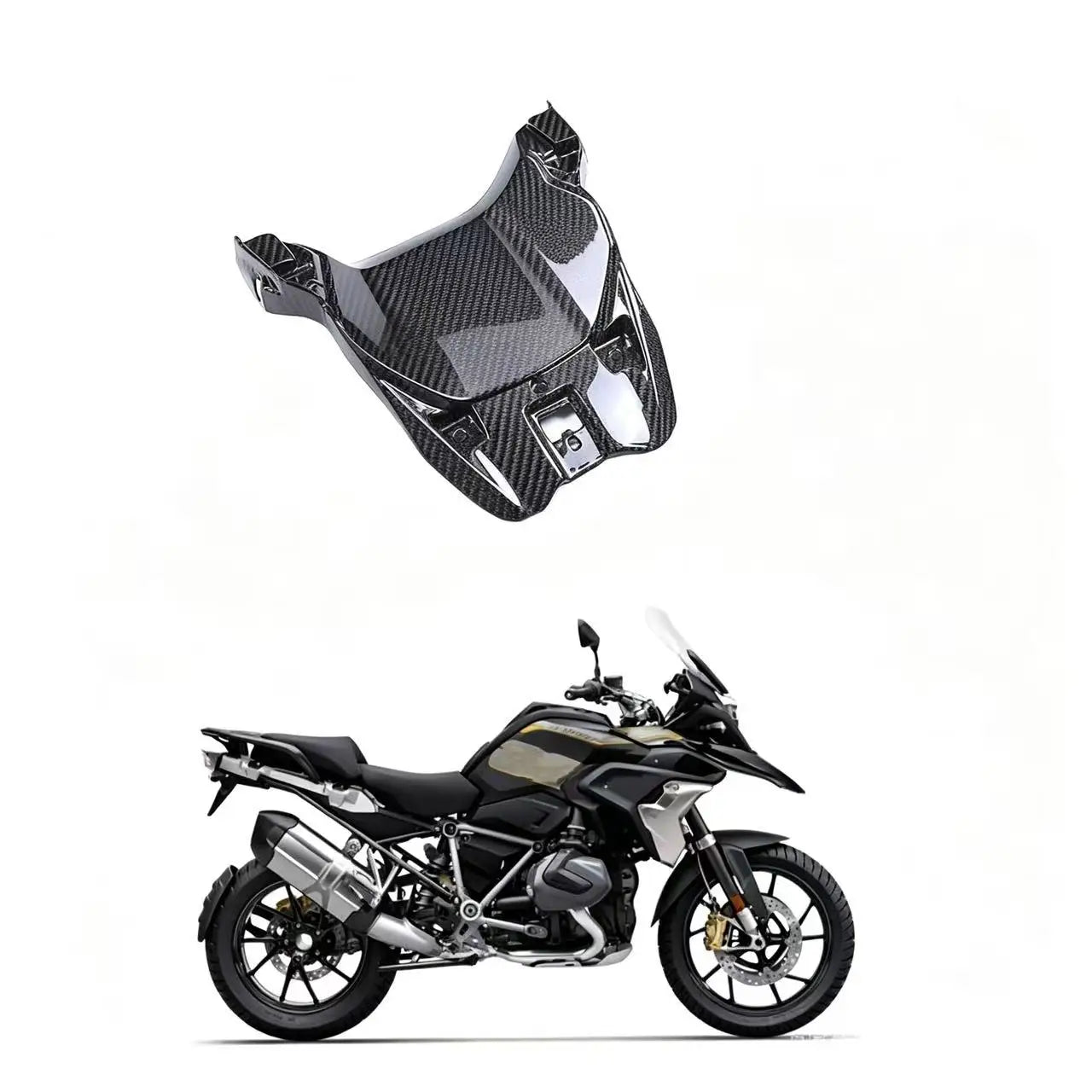 Suitable for BMW R1200GS 1250 GS Waterbird motorcycle modified carbon fiber housing fairing accessories pedal fender