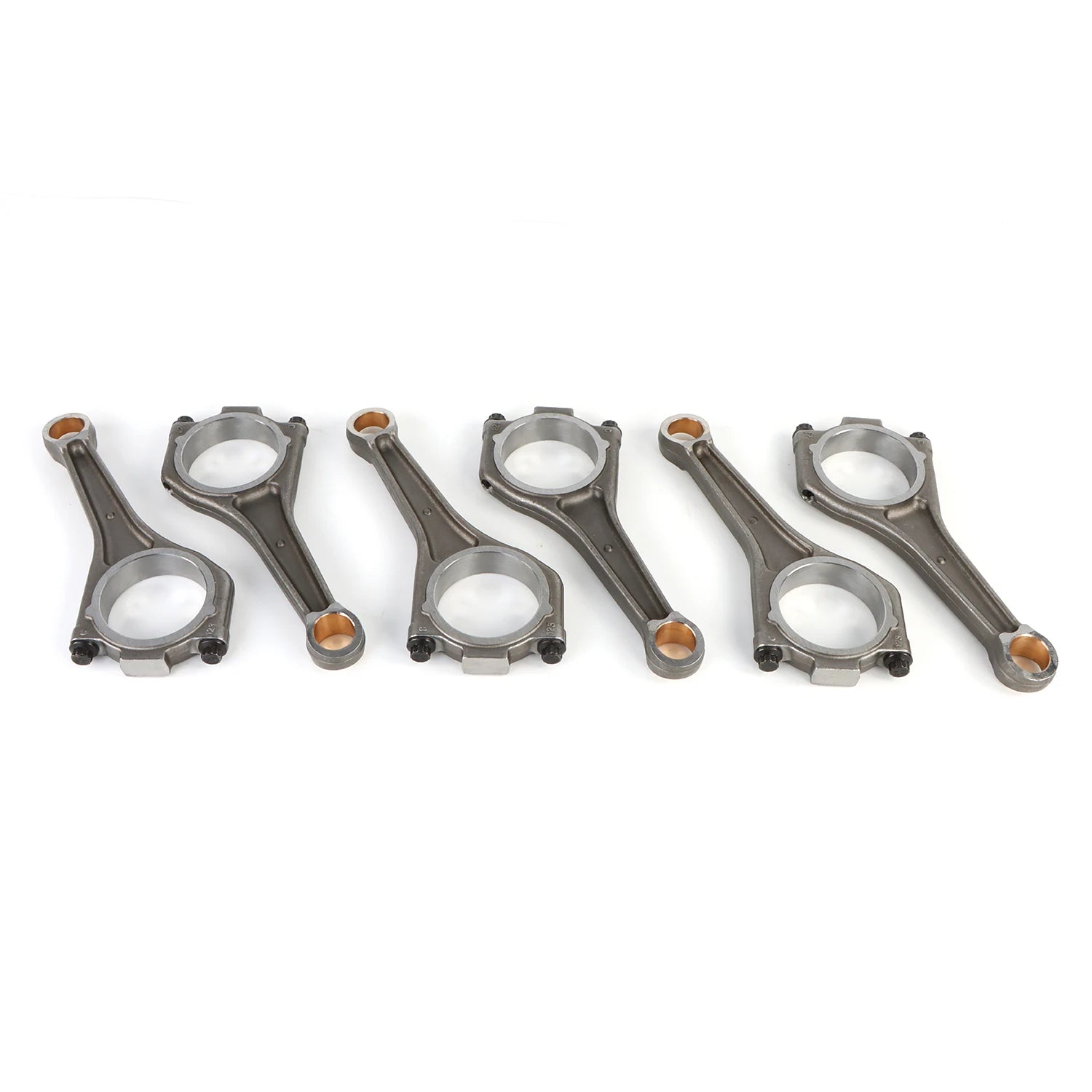 6Pcs Engine Connecting Rod Set for Jaguar F-Pace XF XJ F-Type & Land Rover Range Rover Discovery 3.0L AJ126 V6
