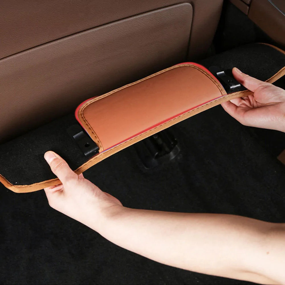 2 Pcs Seat Back Anti Kick Pad Fit For Rox Adamas 2025 2026 Leather Protective Pad Interior Modification Supplies