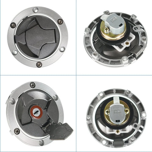 2008-12 For Kawasaki Ninja 250R EX250J Ignition Switch Lock Gas Cap Cover Set