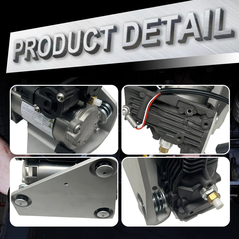Air Suspension Compressor Pump LR015303 LR045251 for Land Rover 2006-2013 Range Rover Sport 05-09 LR3 10-14 LR4 with AMK Style
