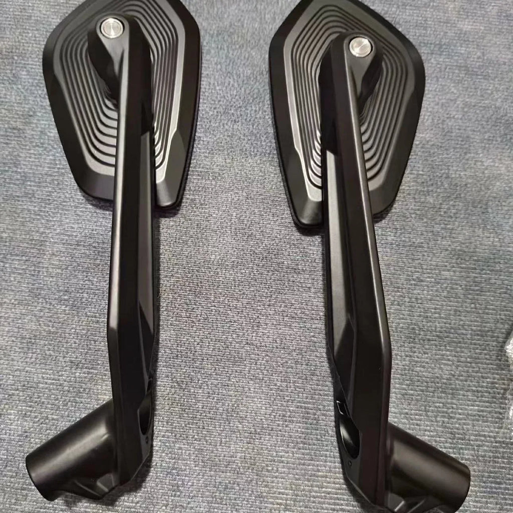 For Kawasaki Ninja ZX-14R Motorcycle Rearview Mirrors Wide Vision Aluminum Alloy Side Mirrors Anti-Shake Adjustable Casting