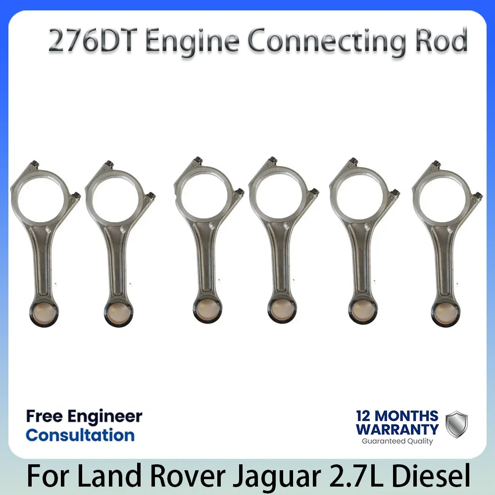 Engine Connecting Rod OE LR010297 For Land Rover Jaguar 276DT 2.7L 2.7 L T V6 Diesel Engine Overhaul Replacement Spare Parts