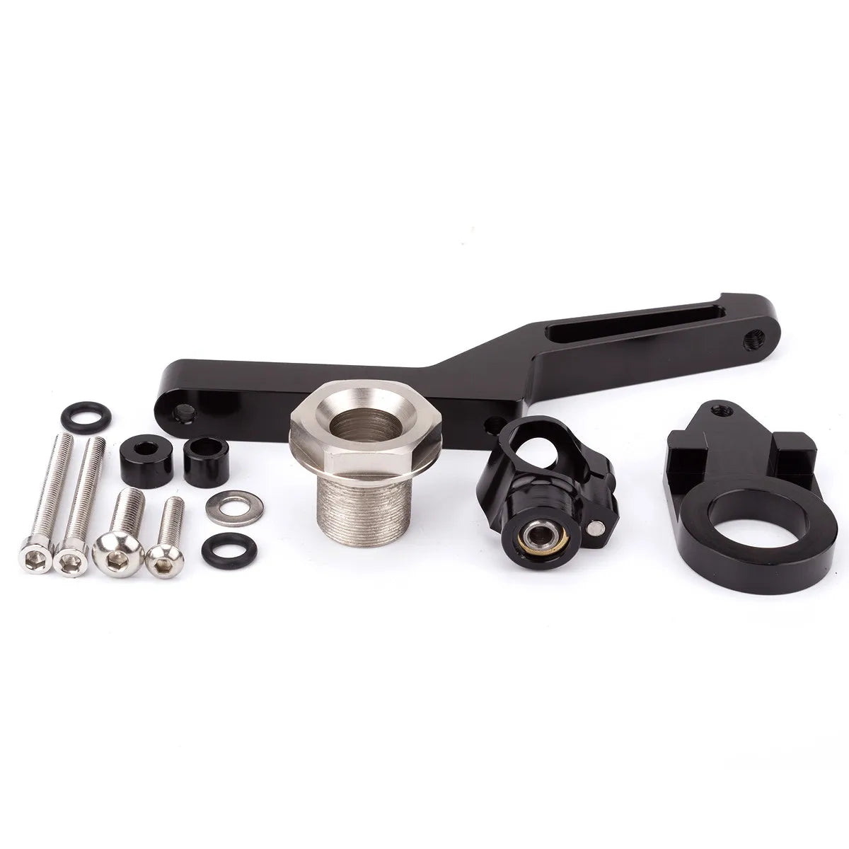 2024 For Kawasaki Ninja ZX-6R ZX6R 636 600 2009 2010 2011 2012 2013 2014 2015 2016 2017 2018-2025 Steering Damper Bracket Kit
