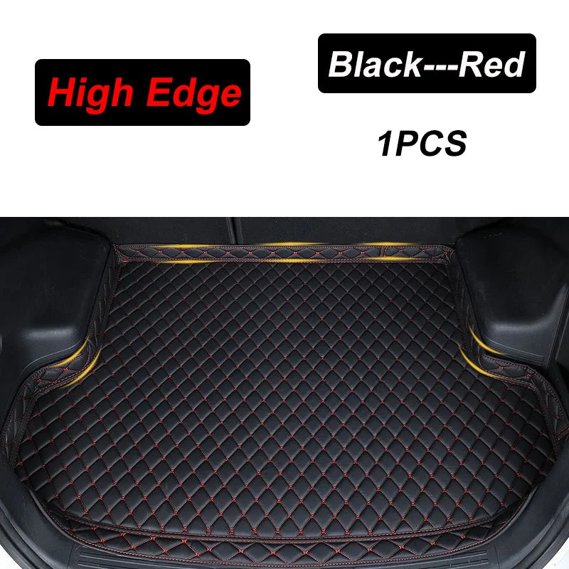 For Land Rover Defender L663 110 5-seats 2020-2026 Leather Car Rear Trunk Mats Anti Dirty Floor Tray Liner Interior Accessories