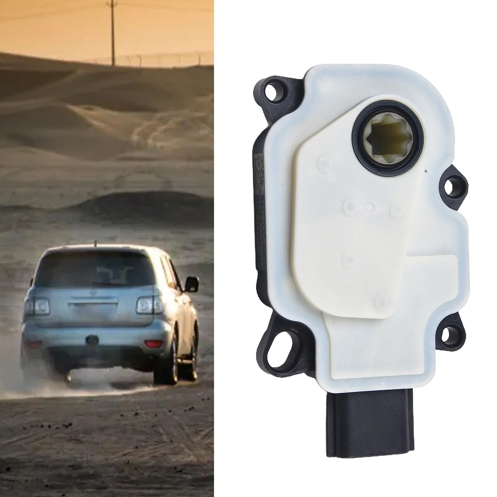 For Nissan For Rogue Shutter Grille Air Actuator with Connector OEM Replacement for 2017 2020 Models Easy Installation