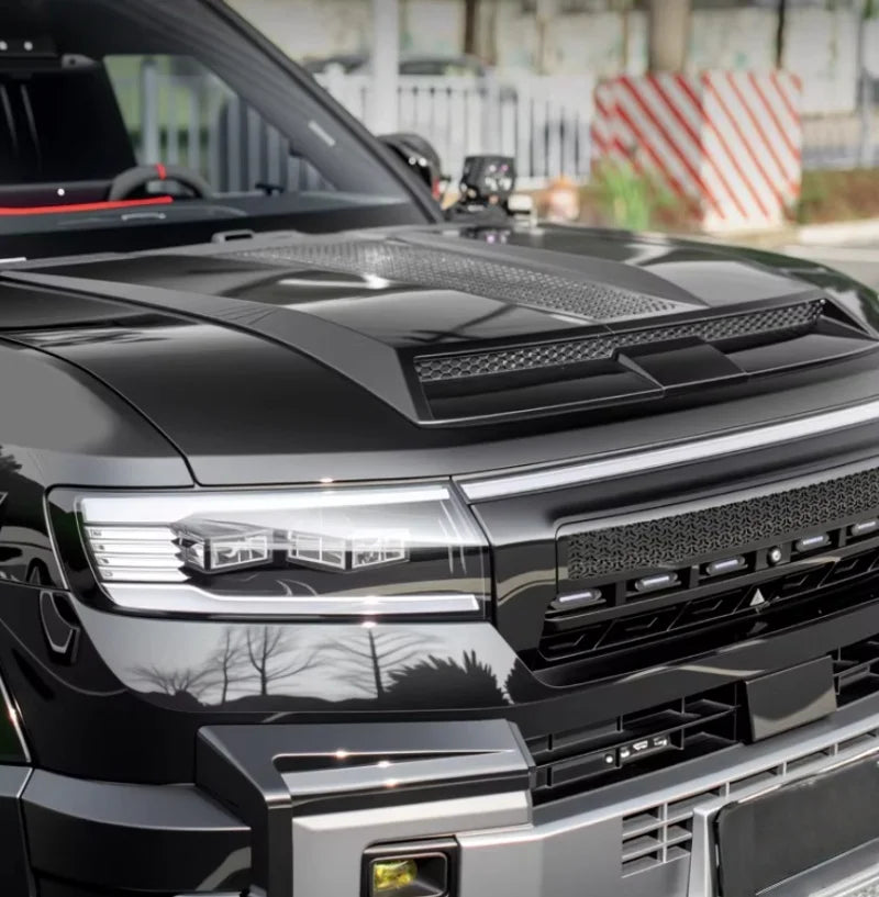 Car Front Grille Fit for BYD Leopard 8 Modified Auto Mountain Sea Sports Kit Car Grille Protective Cover Car Upgrade Parts