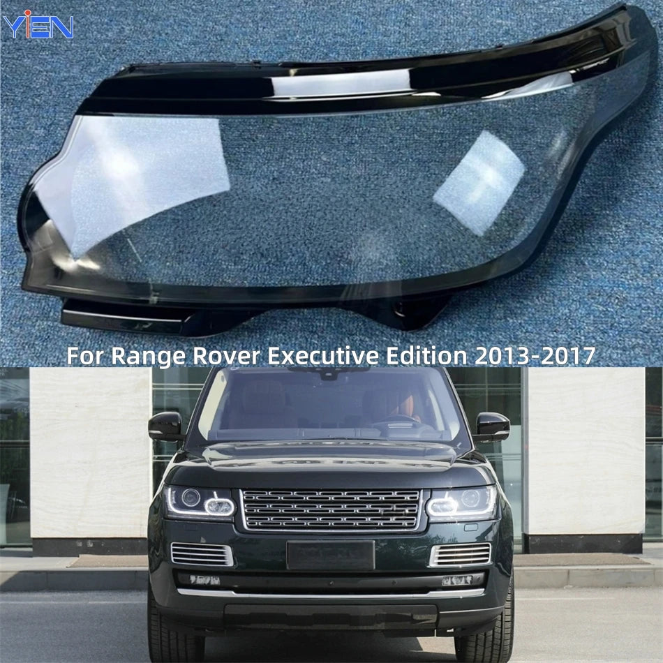 For Land Rover Range Rover Executive Edition 2013 2014 2015 2016 2017 Car Interior Spare Parts Front Headlamp Lamp Cover Glass