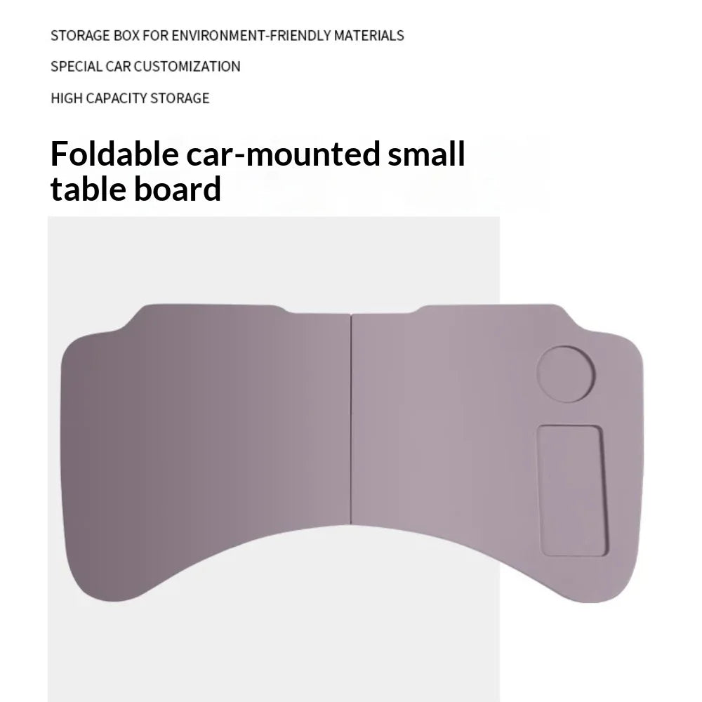For BYD Song Plus DM-i Seal U Sealion 6 2021-2026 Rear Seat Back Tray Table Foldable Laptop Desk Car Organizer