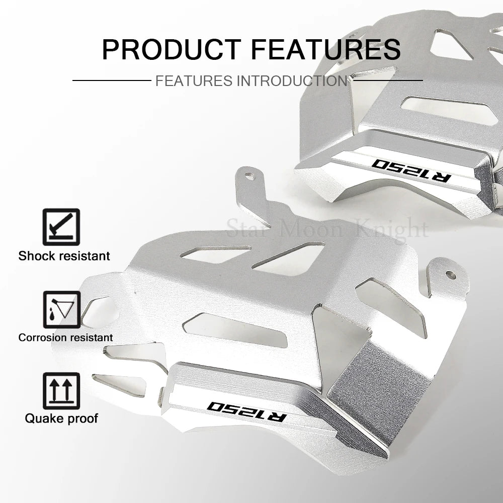 For BMW R1250GS R 1250 GS ADV Adventure R1250RS R1250RT Engine Guards Cylinder Head Guards Protector Cover Left&Right Guard