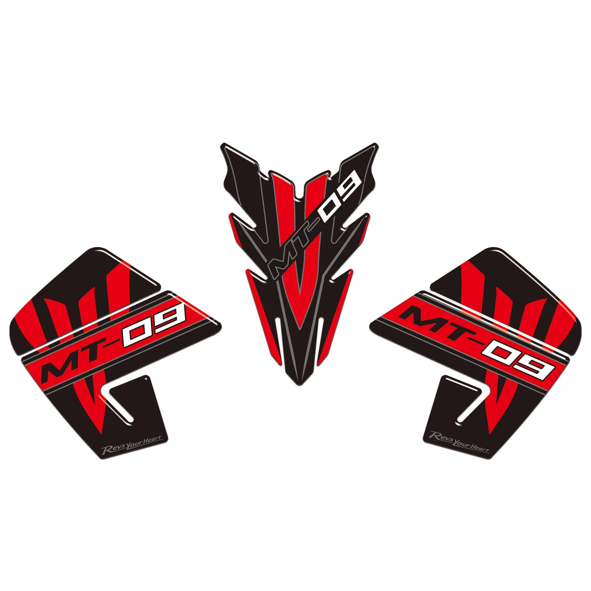 For Yamaha MT07 MT 07 SP  Motorcycle Stickers adhesive decals Wind Deflector Windscreen Protector Tank Pad Kit Knee 2021 2024