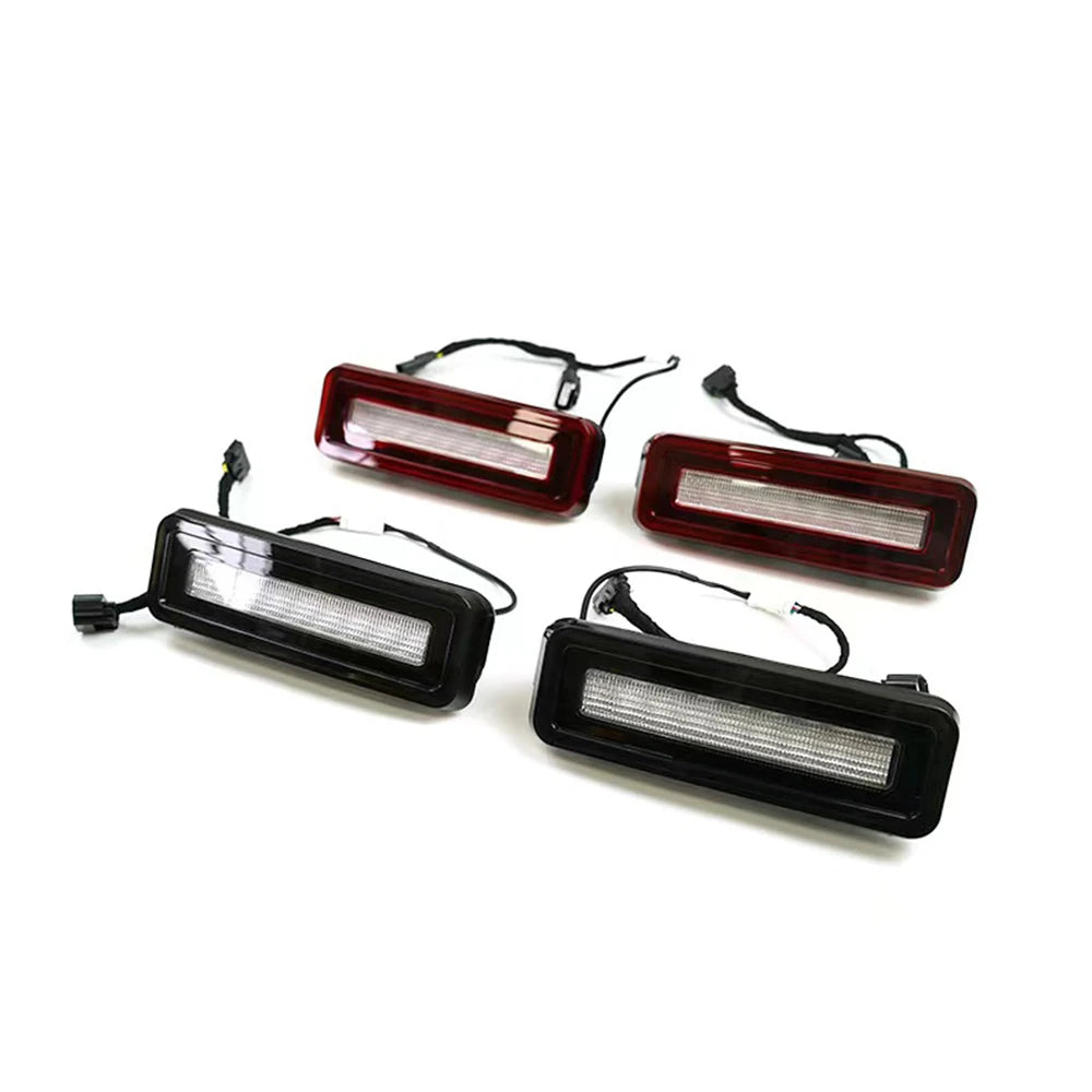 Car Rear LED Bumper Light Reflector Tail Brake Stop Lamp Turn Signal Light for Land Rover Defender 2020-2024