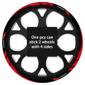 Wheel Sticker Rim Decal Hub Stripe Tape Accessories For Ducati monster 696 821 937 diavel multistrada 1260 1200 panigale v4 848