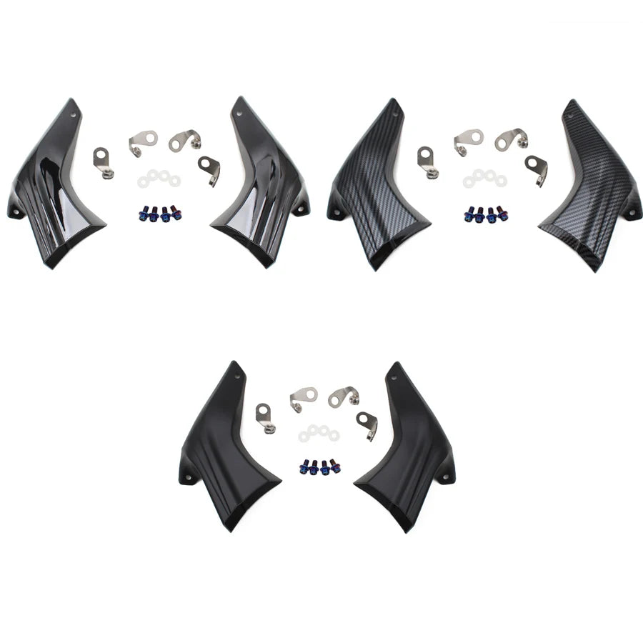 Universal motorcycle Brake System Air Cooling  ABS plastic Ducts + Mounting kit For Ducati Panigale V4 V4R V4S 899 959 1199