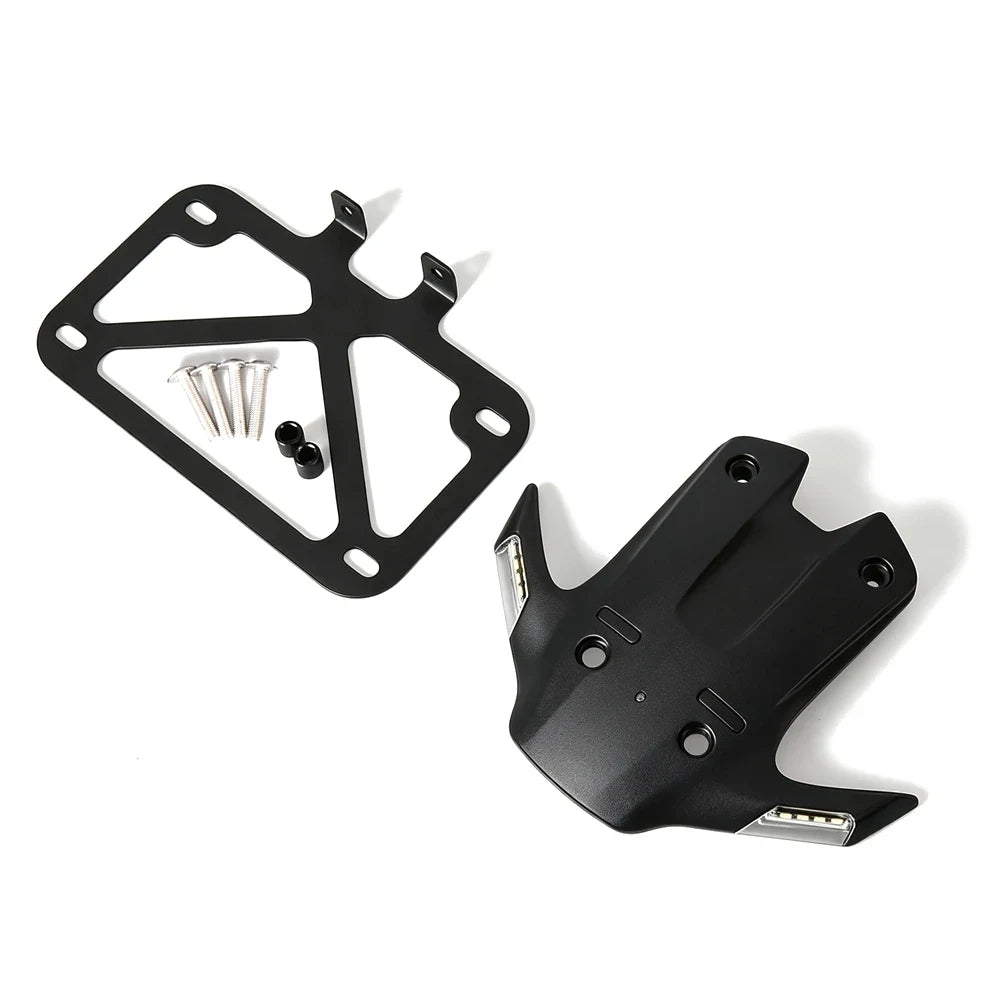 Motorcycle Rear Short Tail Fender Eliminator LED Light License Plate Holder Bracket For Ducati Panigale V4 PANIGALE V2 2025 2026