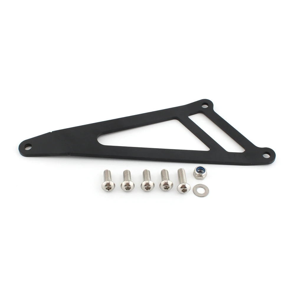 1PCS Motorcycle Aluminum Exhaust Hanger Bracket Accessories Muffler Support For KAWASAKI Ninja ZX4R ZX 4R ZX-4R ZX4RR 2023-2026