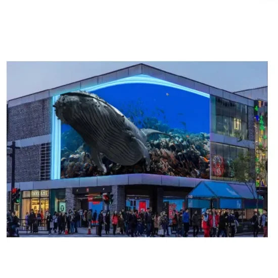 LEDTransparent Displays, Naked-eye 3D Screens, And Smart Light PolesLight Weight 2FT By 1FT Outdoor With Super Brightness D