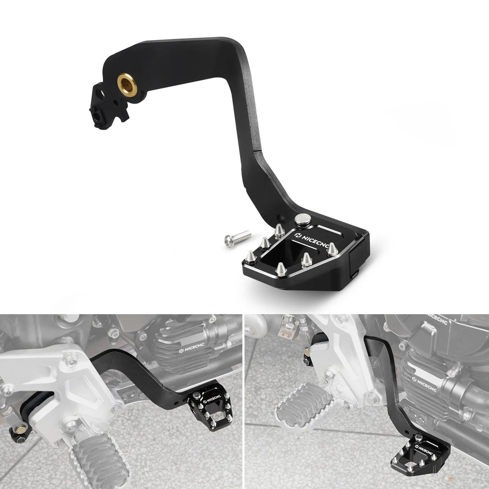 For Yamaha Tenere 700 /XTZ700 T700 2019-2024 Rear Brake Lever Pedal Gear Shifter Lever Foot Pegs Footrest
