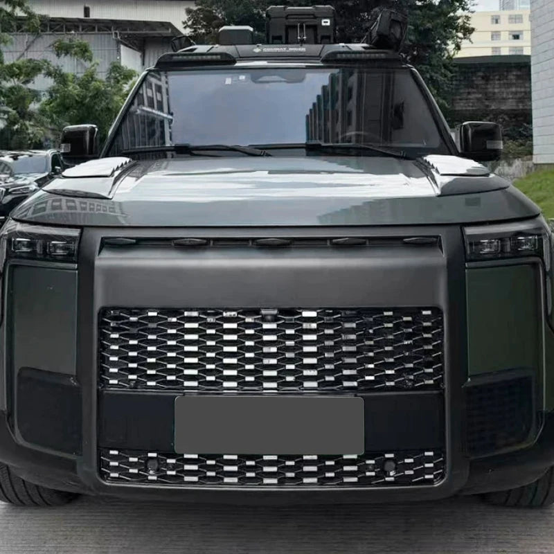 Car Replace Front Upper Lower Grille  Buckle Insect Proof Net For ROX 01 ADAMAS 2024-Present Bumper Center Intake Grille Cover