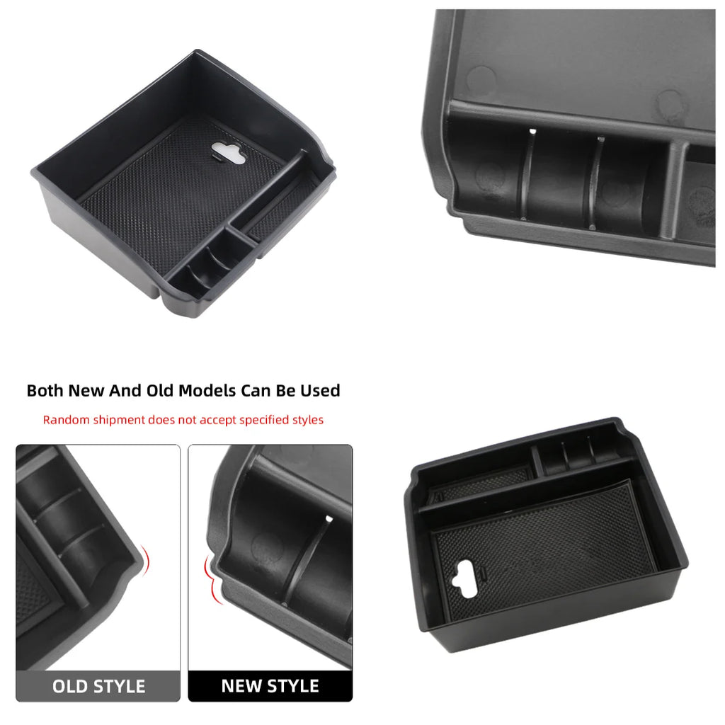 For Toyota Hilux Fortuner 2016 2017 2018 2019 2020 2021 2024 Car Armrest Storage Box Center Console Organizer Tray Pallet Holder