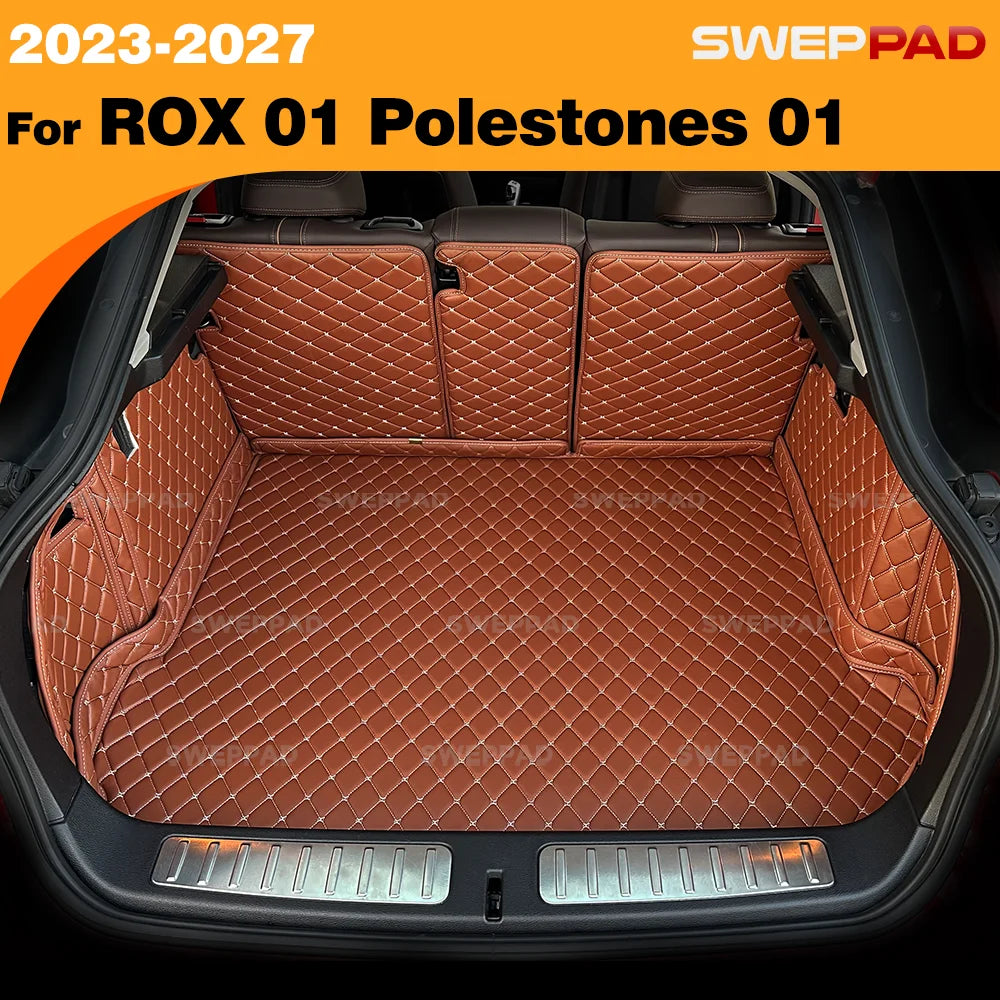 For ROX 01 Polestones 01 (6/7-Seat) 2026 2025 2024 2023 Auto Full Coverage Trunk Mat Car Cargo Liner Interior Accessories