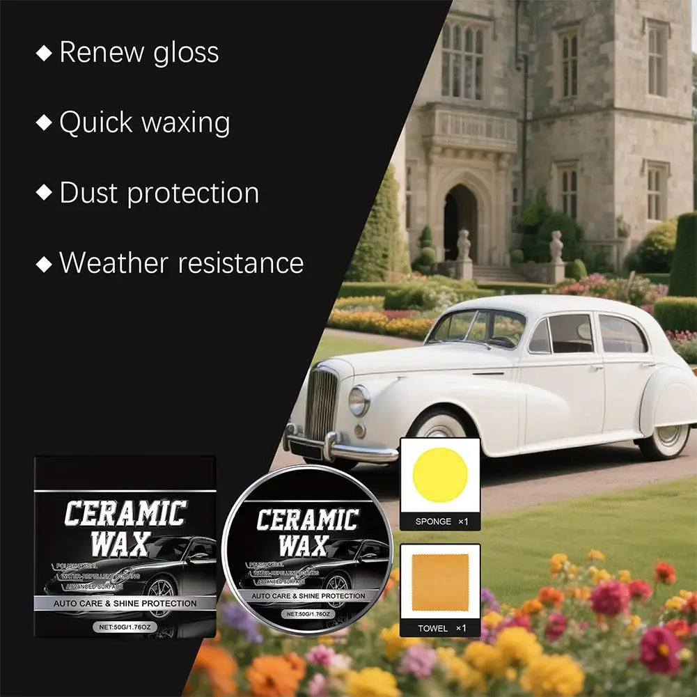 Car Coating Paint Polishing Agents Maintenance Wax Crystal Plating Coating Polish Auto Anti Scratch Repair Remover Wax Car Care