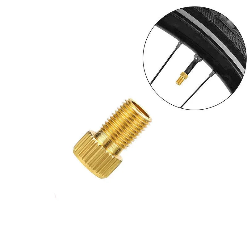 Bike Schrader Valve Adapter Air Pump Compressor Accessory  Inflator Tire Air Pump for Cycling Fitness Accessories