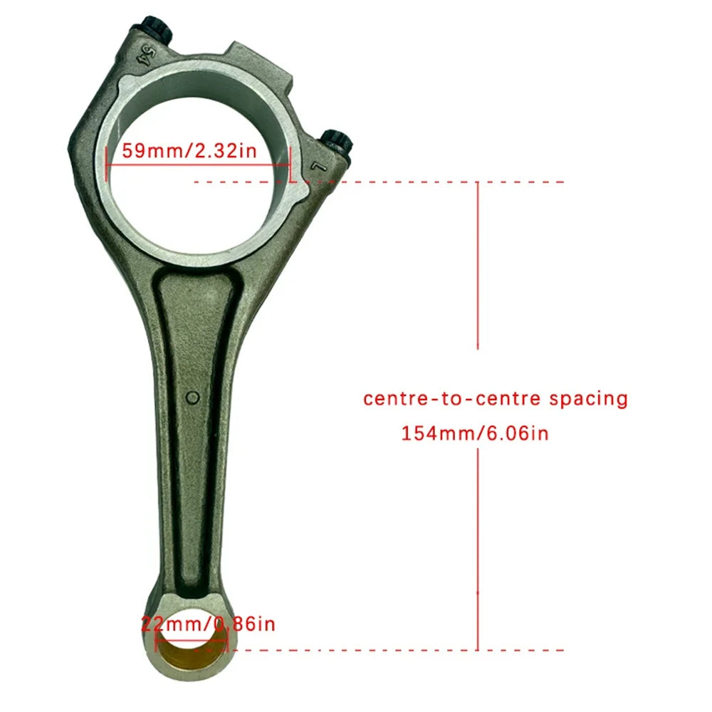 306PS Engine Connecting Con Rod New Set 3.0L 3.0 L T L6 GAS FOR JAGUAR LAND ROVER 2012-2021 LR041639LG F-PACE XE XF XJ DISCOVERY