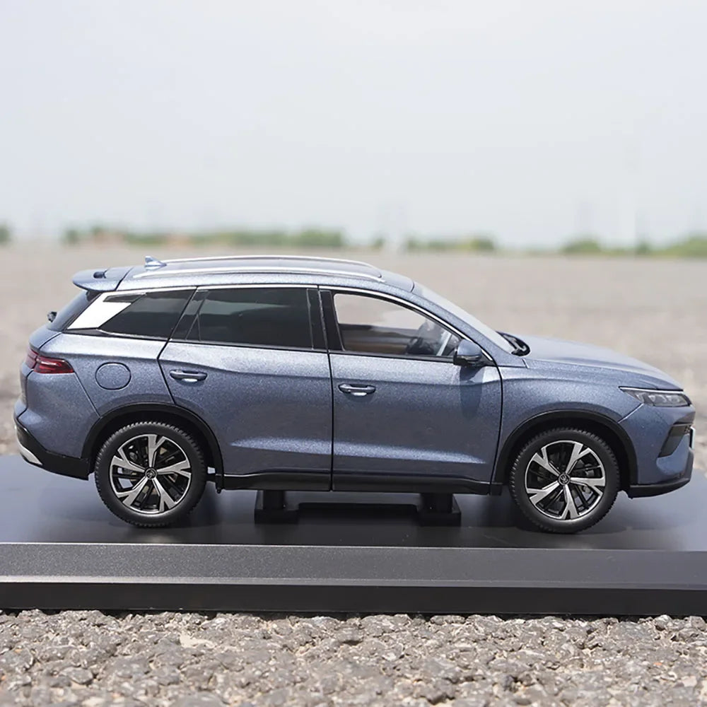 High Simulation 1:18 Original BYD Song Pro DM-i Second Generation Hybrid SUV Alloy Static Display Model