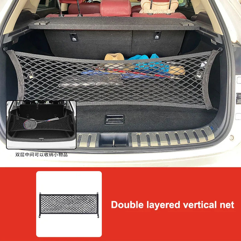 Elastic Fixed Mesh For Trunk Automotive Modification Parts Storage Nylon Mesh Bag For Rox Adamas 2026