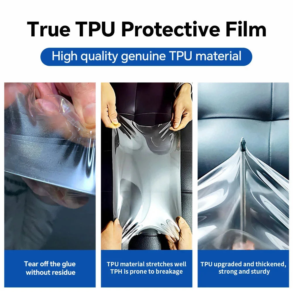 For BYD Seal EV Version 2021-2024 Car Headlight Rearview Film TPU Paint Protection Film Pre-cut Clear PPF Anti-scratch Resistant