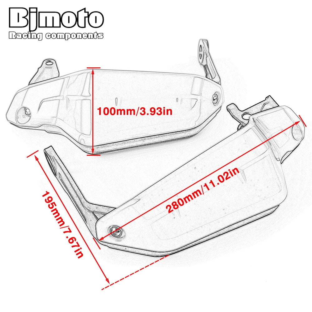 Hand Guards Handlebar Protector Handguard For HONDA X-ADV XADV 750 CRF1100L CRF 1100L 1100 L Africa Twin Adventure Sports ES