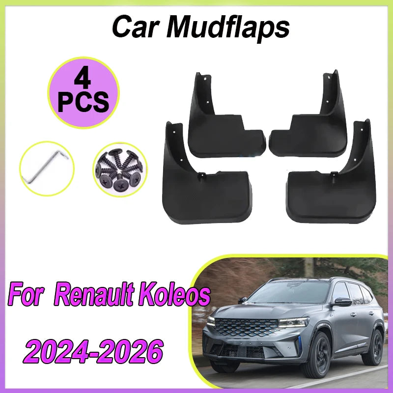 Mudguards For Renault Grand Koleos Accessories 2024 2025 2026 AR1 Aurora 1 MK3 Mud Flaps Guard Fender Splash Wheels Accessories
