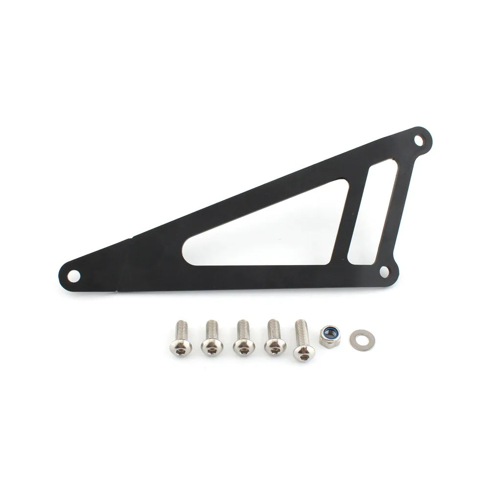 Motorcycle Exhaust Hanger Pipe Hanger Rear Pedal Fixing Bracket  For KAWASAKI Ninja ZX4R ZX4RR ZX-4RR 2023-2024