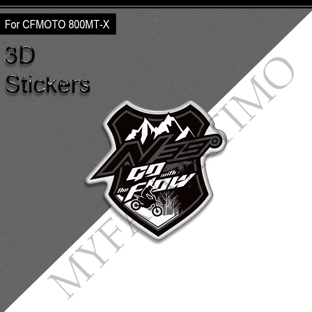 For CFMOTO 800MT-X 800MT 800 MT - X Adventure Bike Motorcycle Body Fairing Protector Tank Knee Pad Stickers Decals Kit 2024 2025